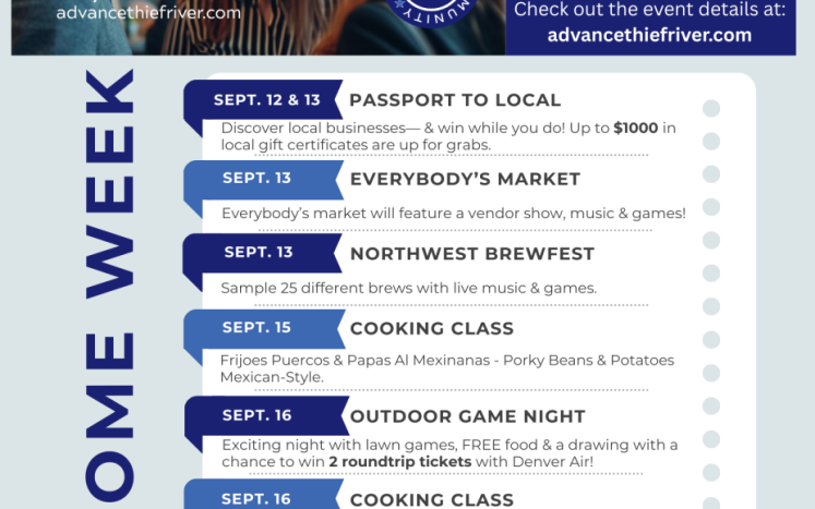 Welcome Week Flyer